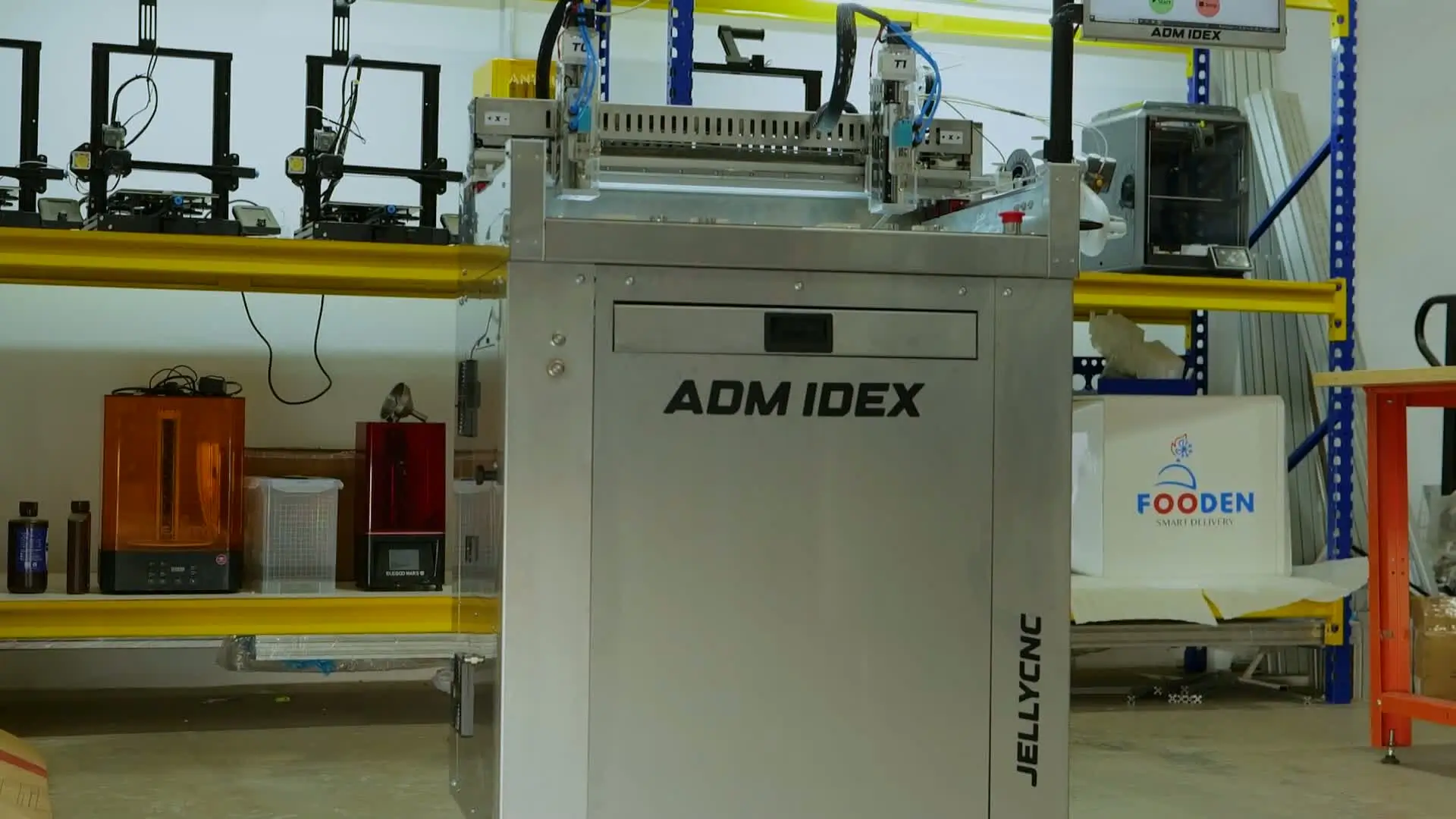 Preview of our company introduction video showing modern office space